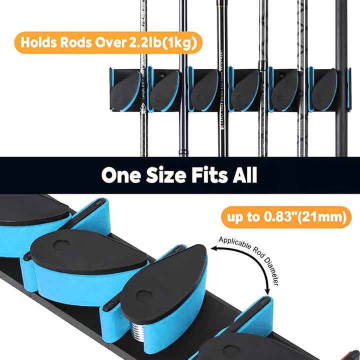 BowLift | RodRack Max – Finally store your fishing rods neatly