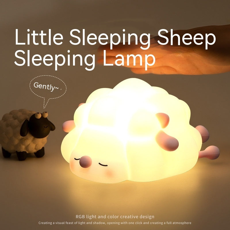 Rechargeable sheep night lamp with timer and dimmer | Bowlift