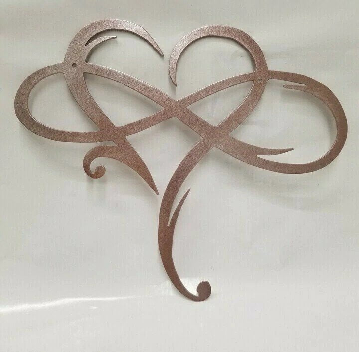 Endless Heart - Steel Wall Decoration Metal Wall Art