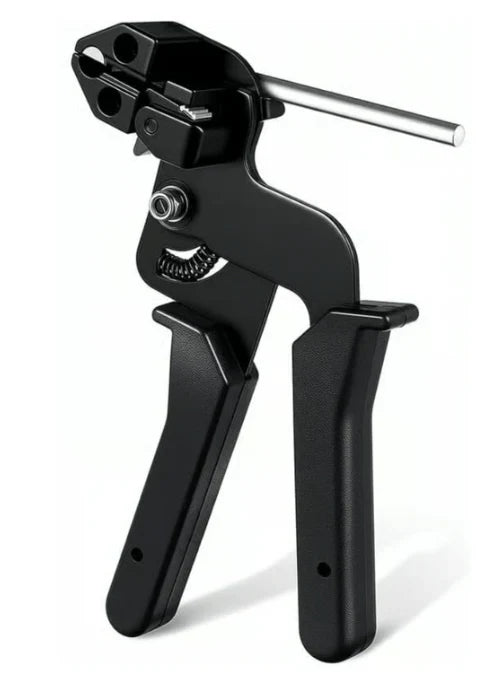 Stainless steel cable tie gun with 100 cable ties | Bowlift
