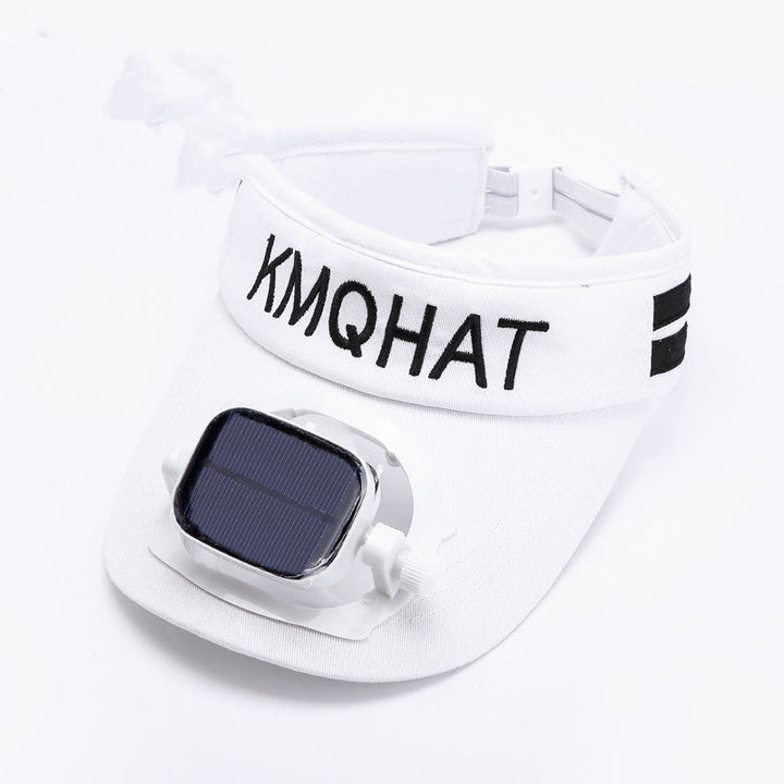 BowLift | Sun Visor Hat with Solar Powered Fan, for Camping, Hiking