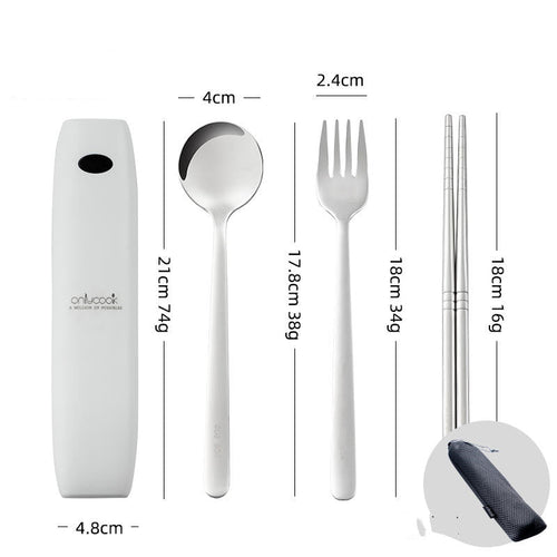 BowLift | Portable Cutlery Set With UV Disinfection For Killing Bacteria