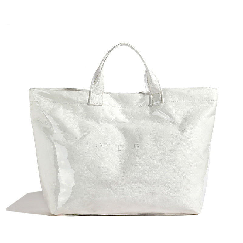 Women Letter Print Tote Bag | Bowlift