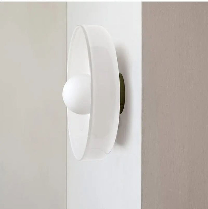 BowLift | Scandinavian ceiling lamp made of glass for warm & minimalist living ambiance