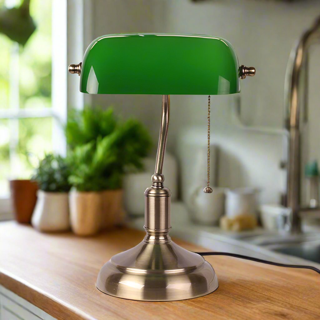 LuxeLume - Elegant Glass Table Lamp For Timeless Lighting | Bowlift