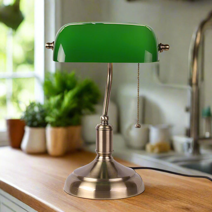 LuxeLume - Elegant Glass Table Lamp For Timeless Lighting | Bowlift