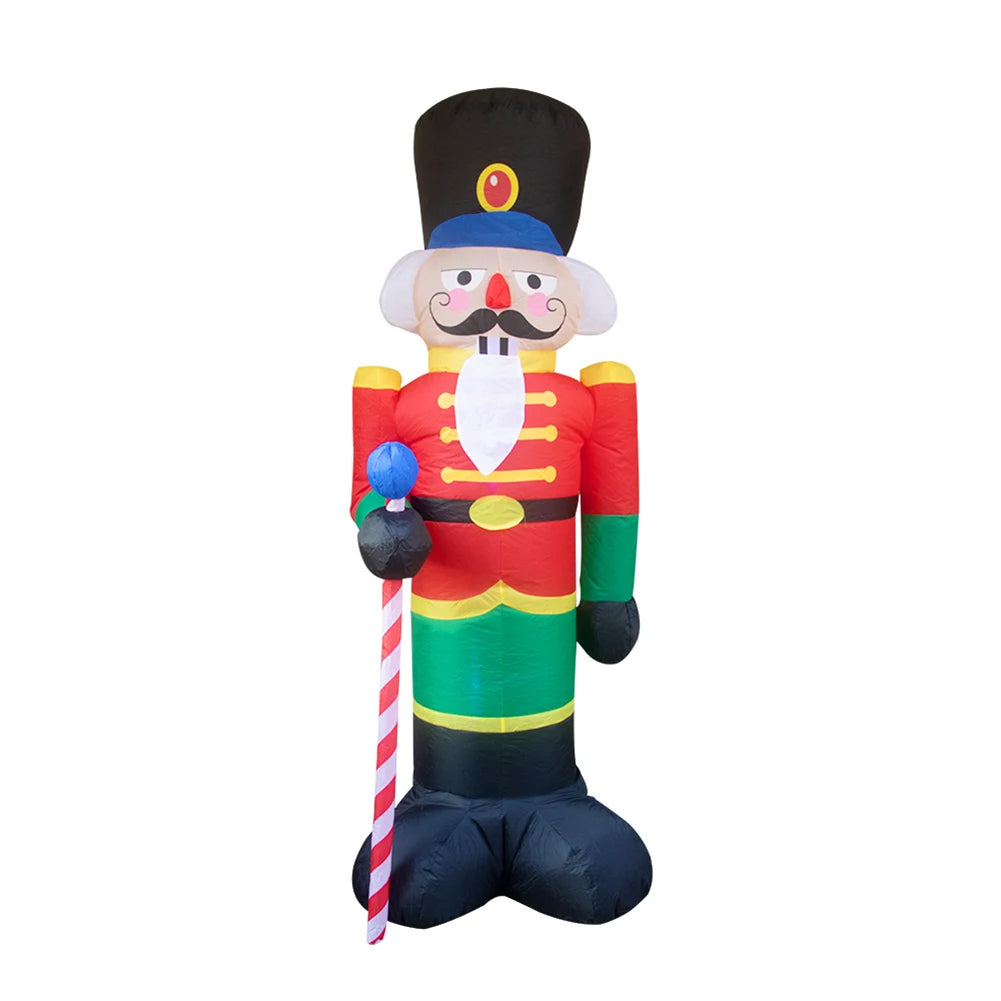 BowLift | Glowing LED Inflatable Christmas Tree & Elf – Festive Outdoor Ornament for Magical Parties & New Year Cheer
