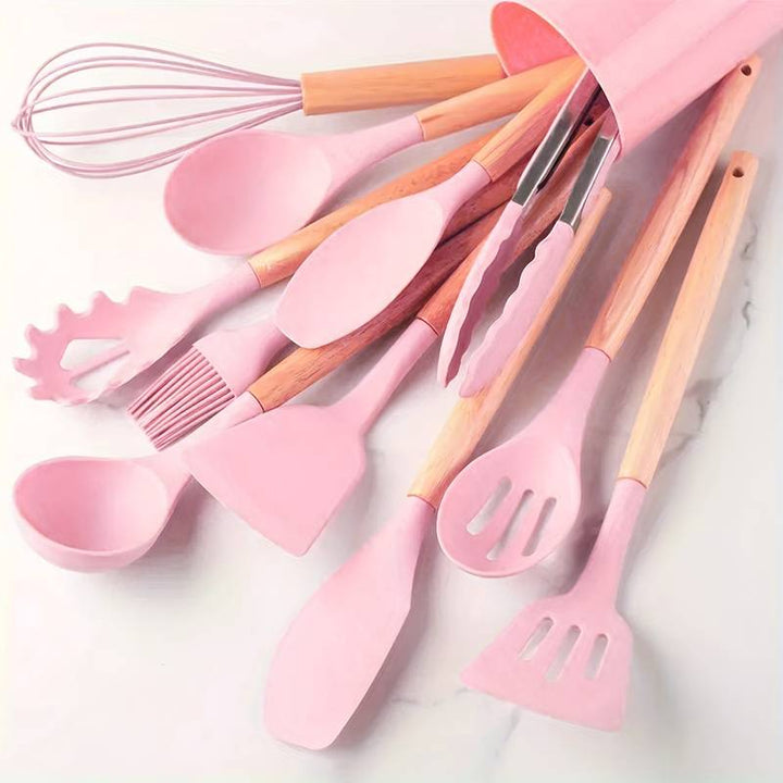 Canaya - Luxe Silicone Kitchen Utensil Set (12-piece) Bowlift