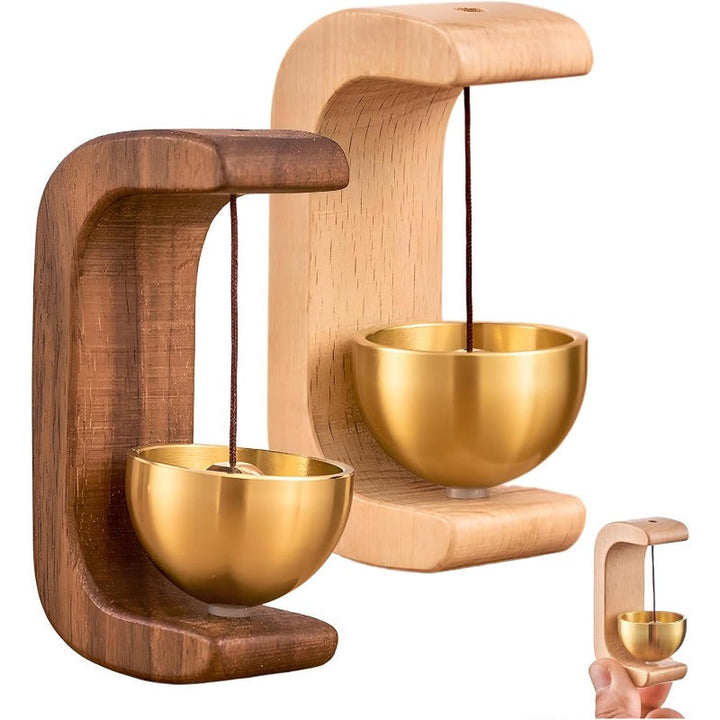 Magnetic Wooden Doorbell Bowlift