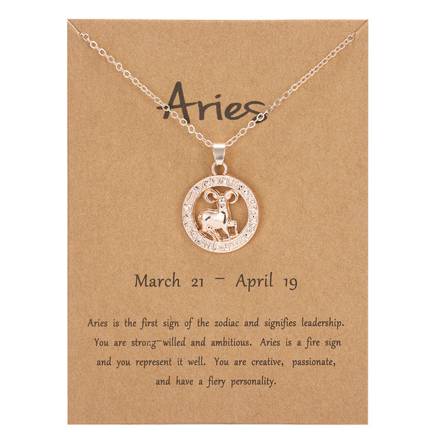 BowLift | Constellation Rose Gold Animal Necklace
