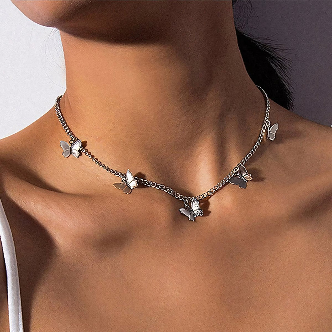 BowLift | Dainty Butterfly Choker Necklace