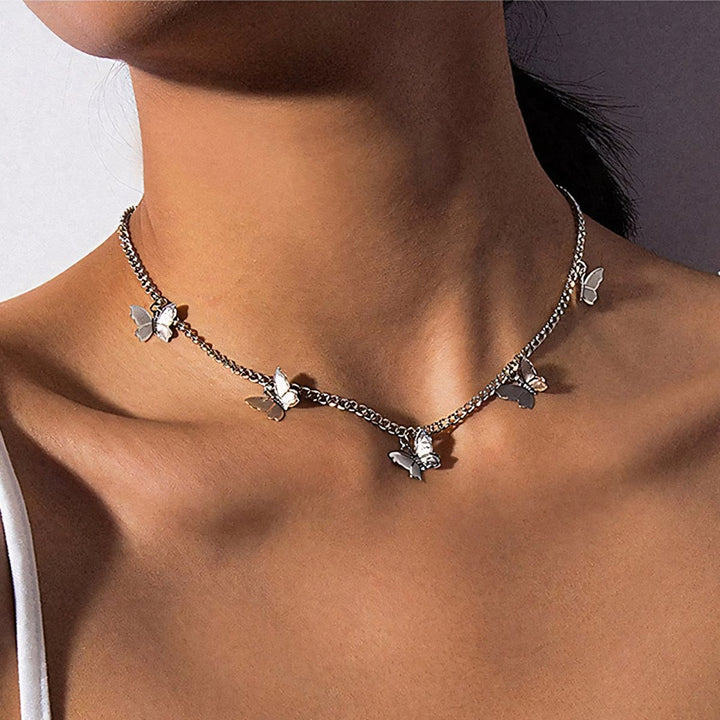BowLift | Dainty Butterfly Choker Necklace