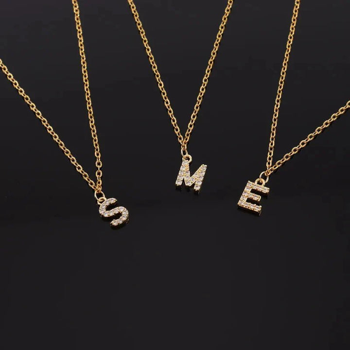 BowLift | Dainty Chain Diamond Initial Bracelet