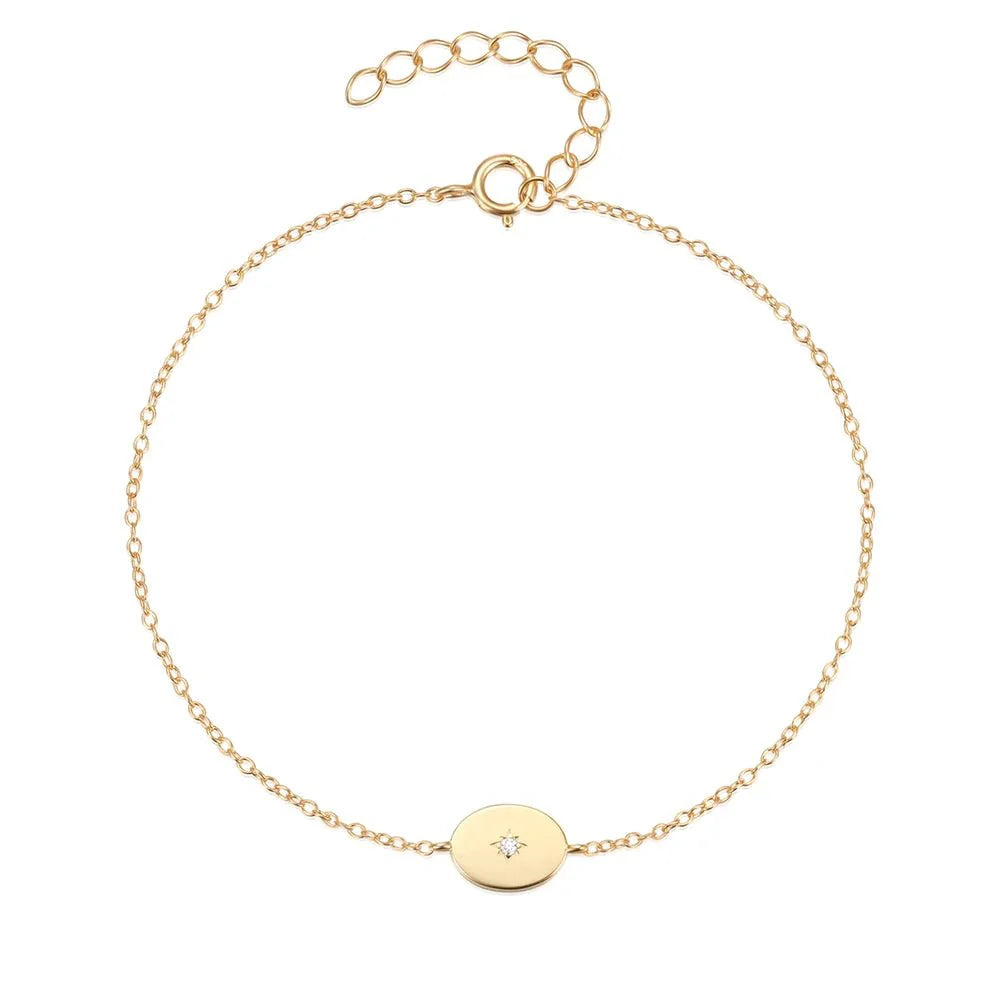 BowLift | Dainty Chain North Star Bracelet