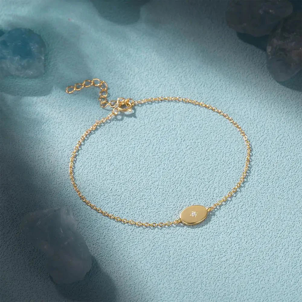 BowLift | Dainty Chain North Star Bracelet