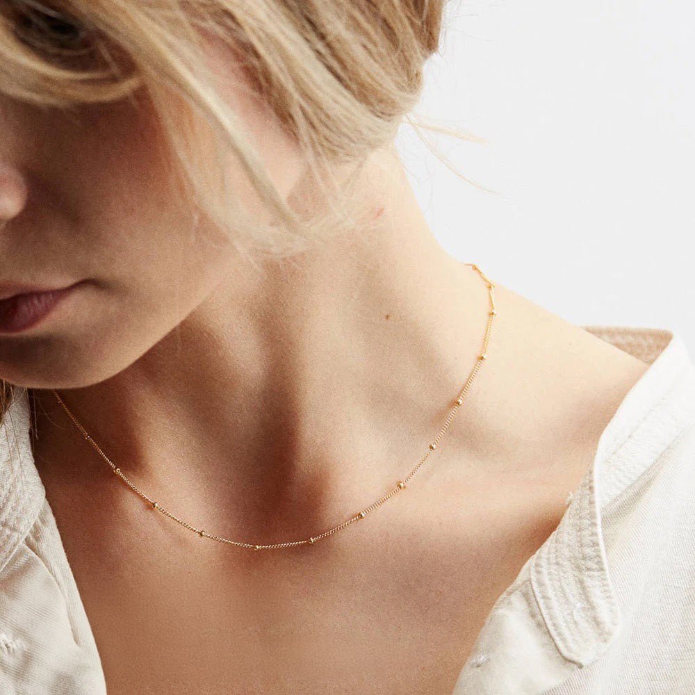 BowLift | Dainty Classic Satellite Chain Necklace