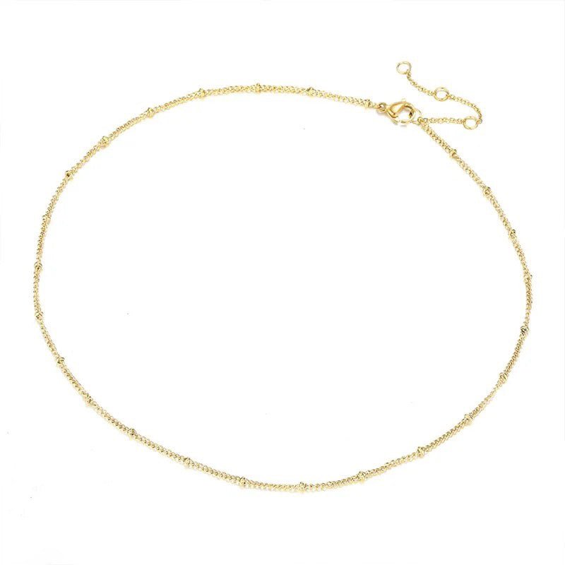 BowLift | Dainty Classic Satellite Chain Necklace