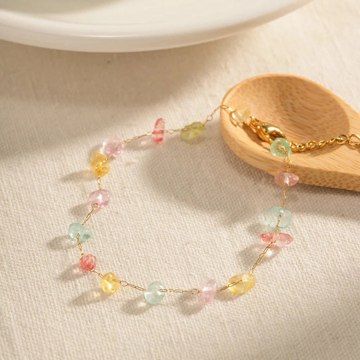 BowLift | Dainty Crystal Bracelet and Necklace Set