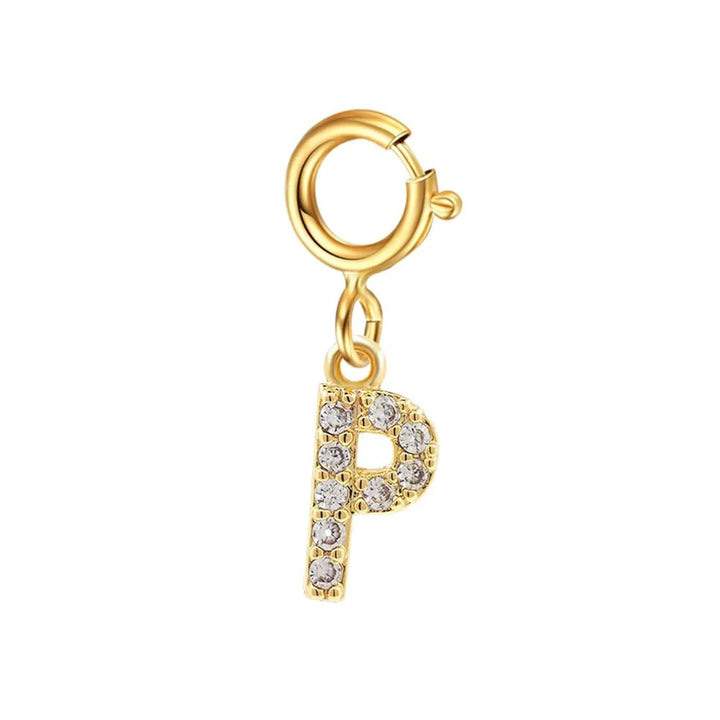 BowLift | Dainty Cuban Figaro Chain Letter Initial Bracelet