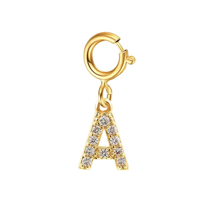 BowLift | Dainty Cuban Figaro Chain Letter Initial Bracelet