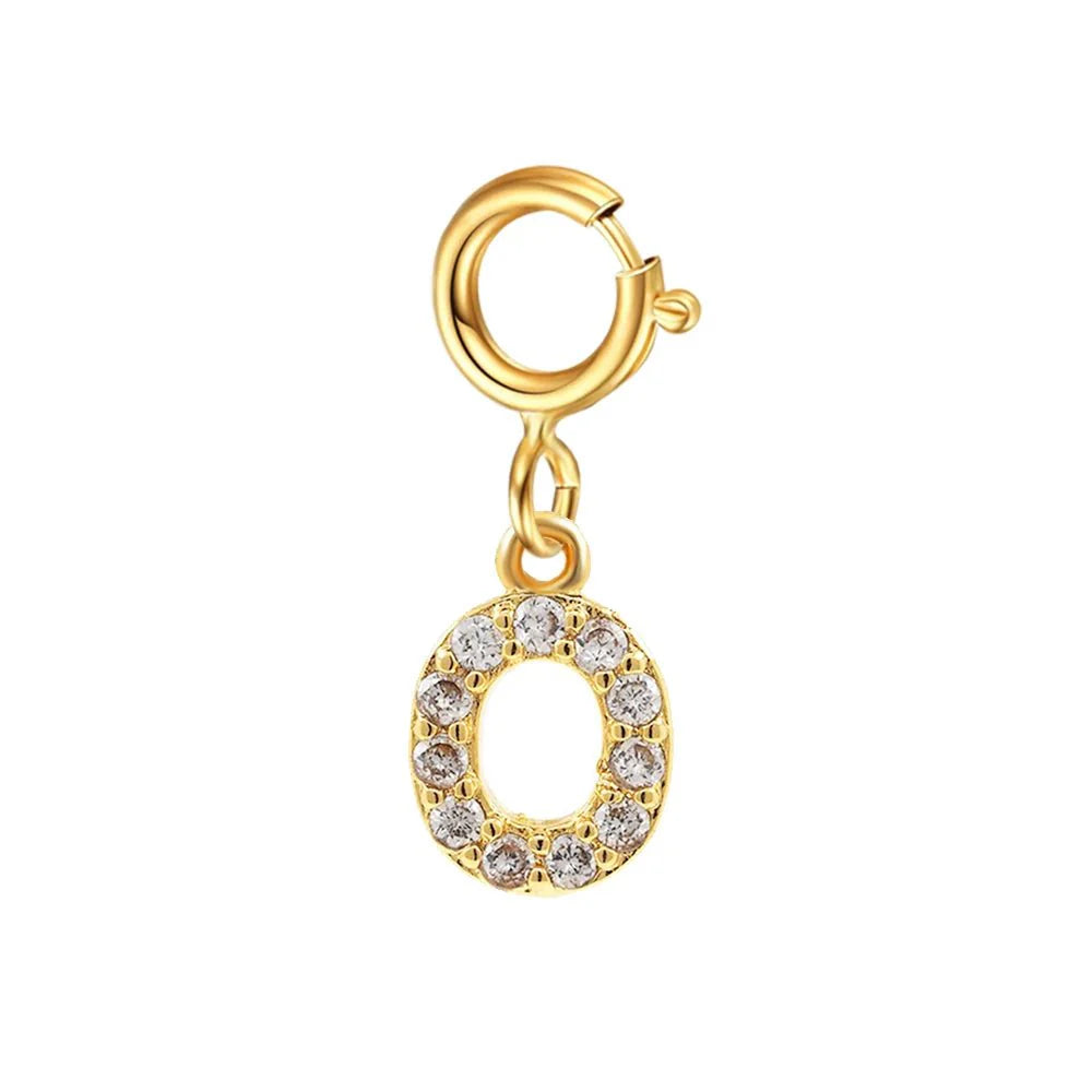 BowLift | Dainty Cuban Figaro Chain Letter Initial Bracelet