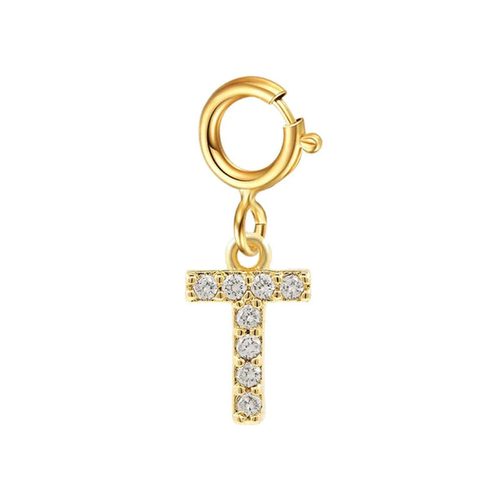 BowLift | Dainty Cuban Figaro Chain Letter Initial Bracelet