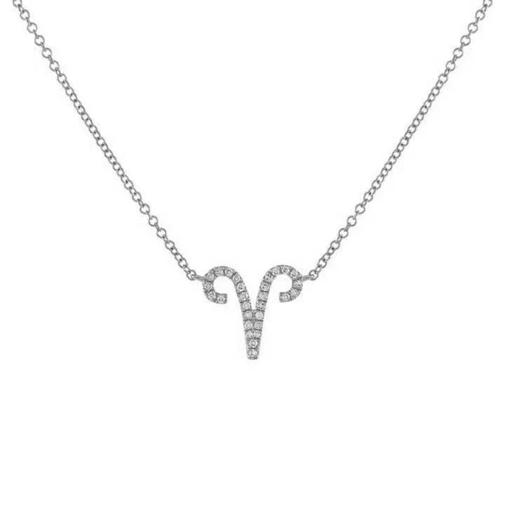 BowLift | Dainty Diamond Zodiac Sign Necklace