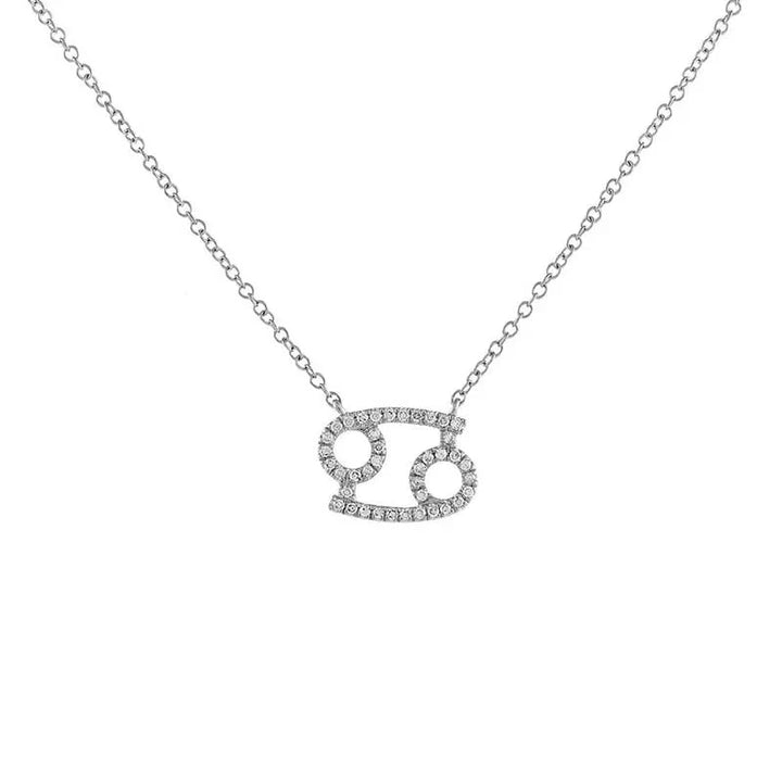 BowLift | Dainty Diamond Zodiac Sign Necklace