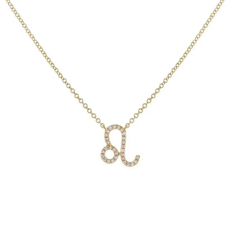 BowLift | Dainty Diamond Zodiac Sign Necklace