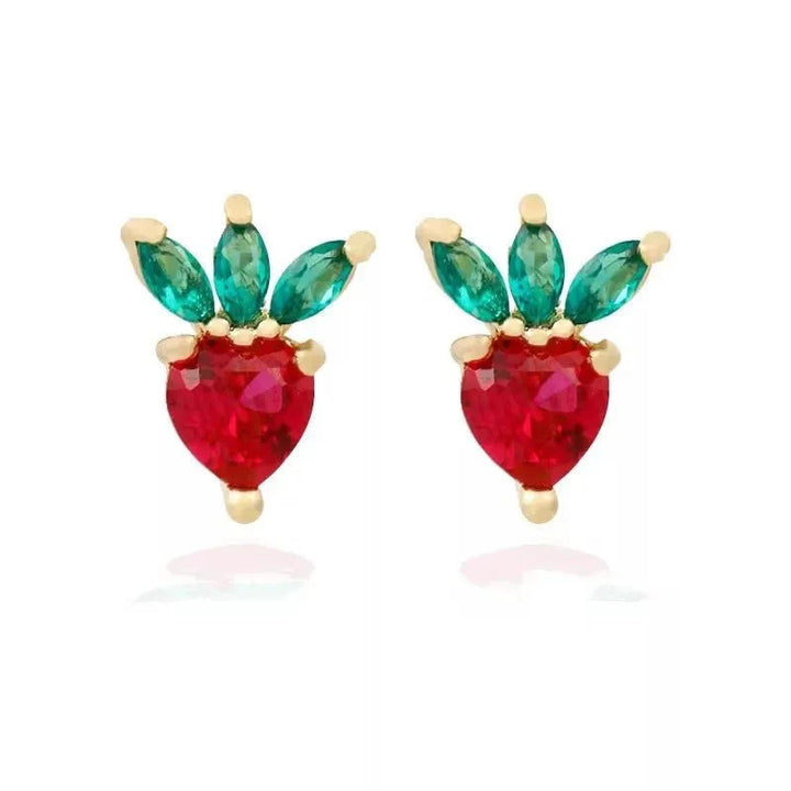 BowLift | Dainty Fruit Hoop & Stud Earrings