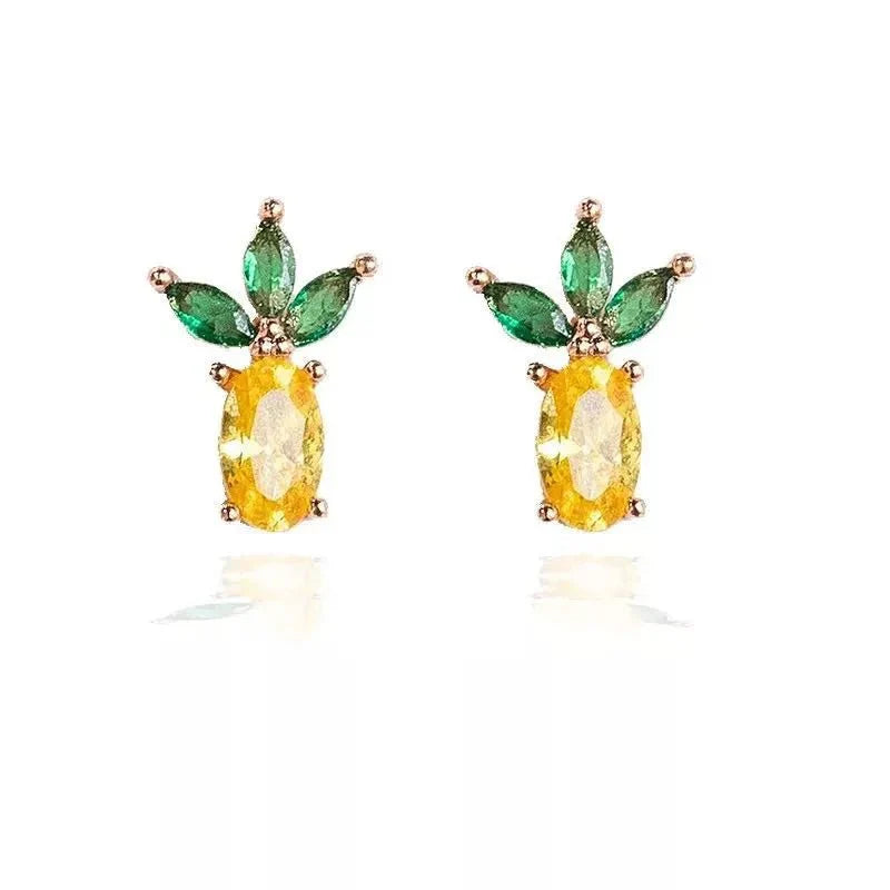 BowLift | Dainty Fruit Hoop & Stud Earrings