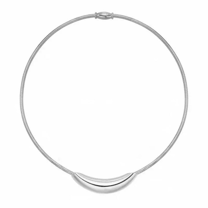 BowLift | Dainty Modern Curve Choker Necklace