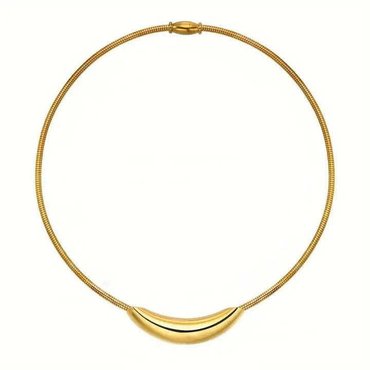 BowLift | Dainty Modern Curve Choker Necklace