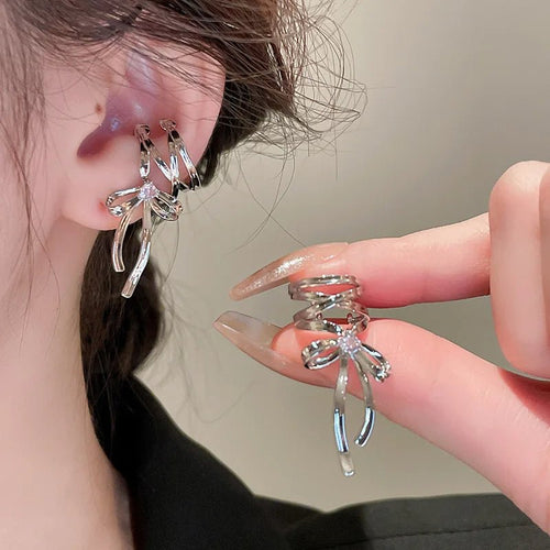 BowLift | Dainty Ribbon Bow Ear Cuff
