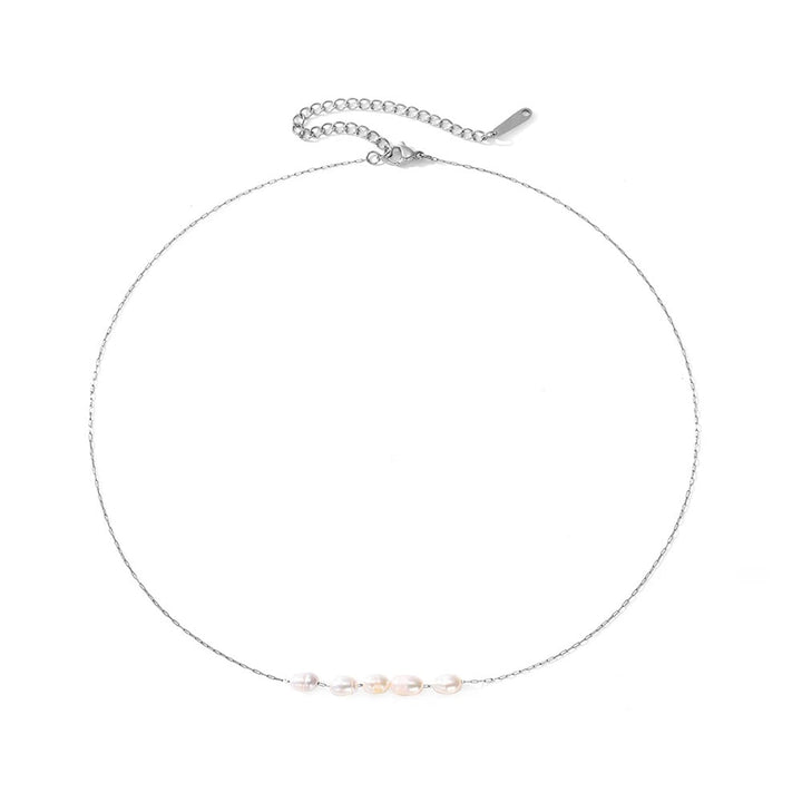 BowLift | Dainty Strung Beaded Chain Necklace