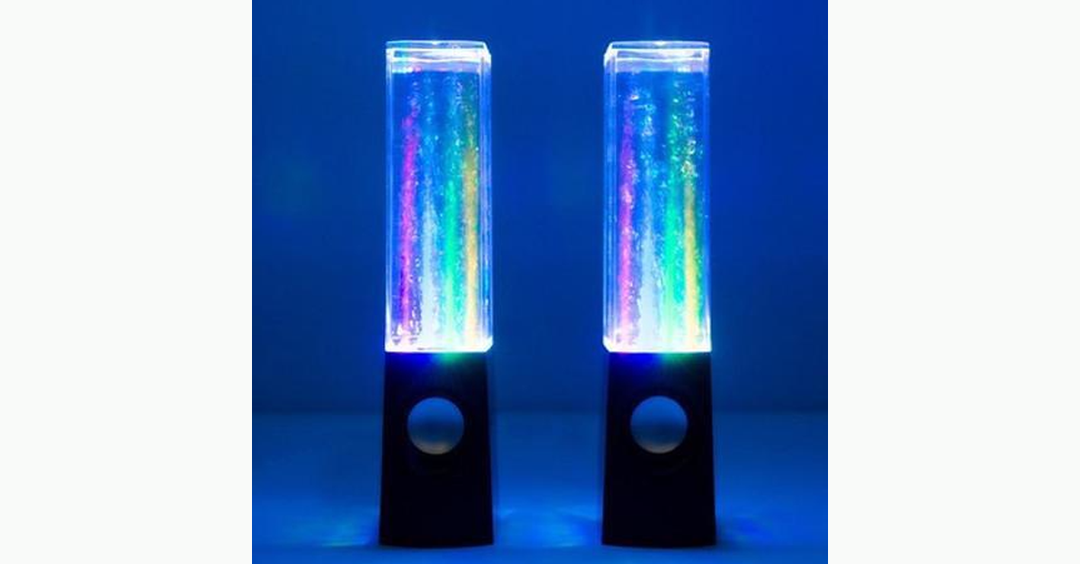 BowLift | LED Colorful Dancing Water Fountain Speaker – Portable!