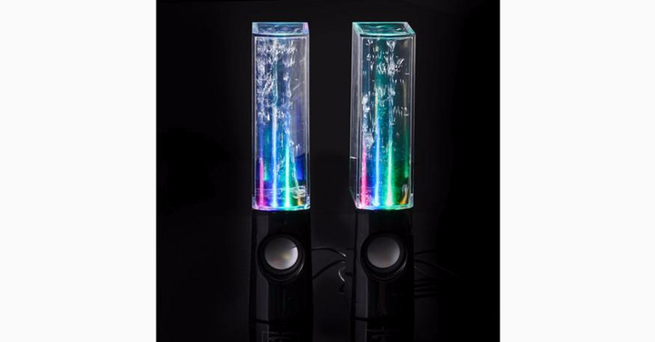 BowLift | LED Colorful Dancing Water Fountain Speaker – Portable!