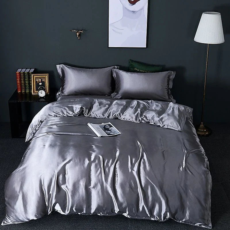 BowLift | Elegant Satin Silk Bedding Set - Luxurious Comfort for Every Night