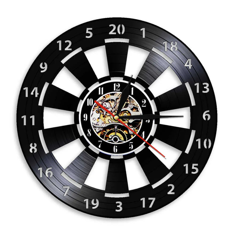 BowLift | DartTime - Elegant Vinyl Clock