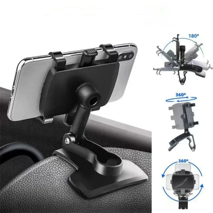 Universal rotatable phone holder for the car – Safe and hands-free navigation | Bowlift