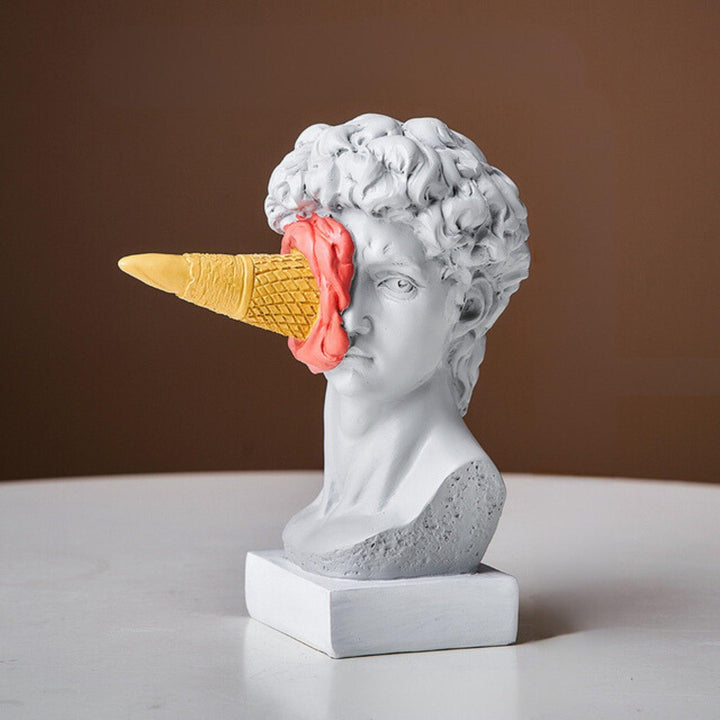 BowLift | Figure Face Ice Cream Art Sculpture
