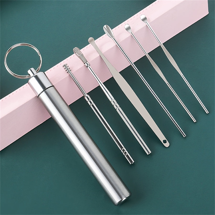 Ear cleaner set made of stainless steel | Bowlift
