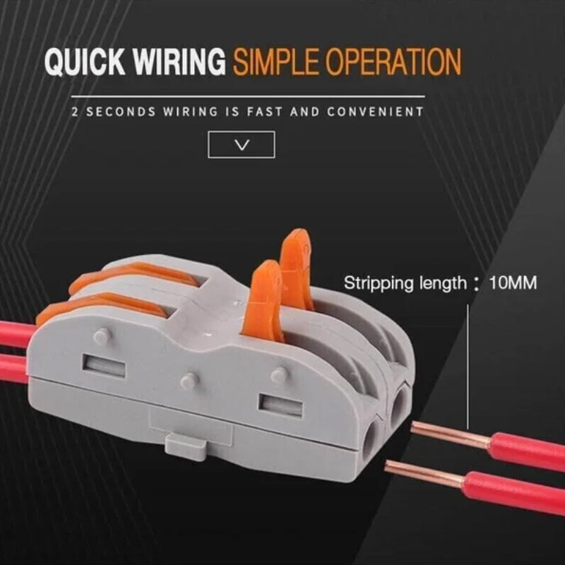 BowLift | Push-type Quick Connection Terminal, Wire Splitter