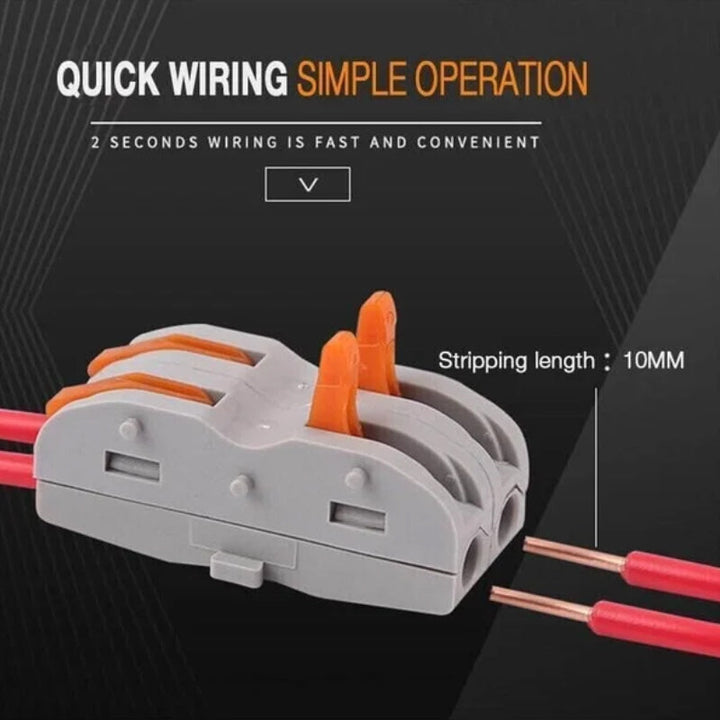 BowLift | Push-type Quick Connection Terminal, Wire Splitter