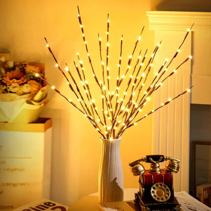 BowLift | Battery-operated adjustable LED branch decoration string lights