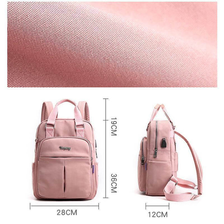 BowLift | Waterproof Multifunction Backpack – Durable Travel, Work & School Bag with USB Charging Port