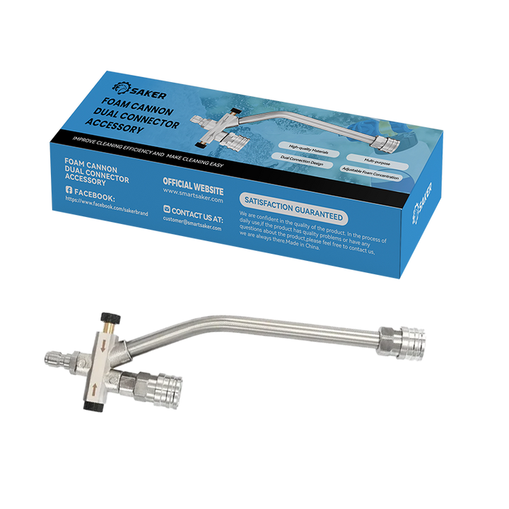 BowLift | Enhance Your Car Washing Experience -  Foam Cannon Dual Connector Accessory