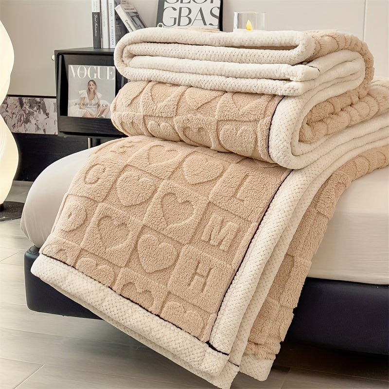 CozyCoral – Luxury Fleece Blanket for All Seasons Bowlift
