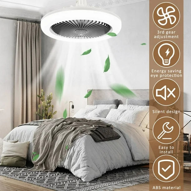 BowLift | Fan Ceiling Light | Remote Control