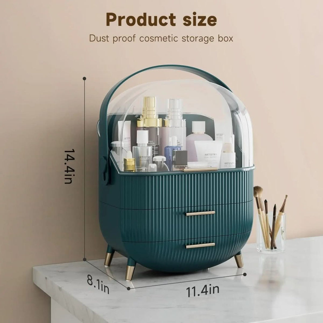 BowLift | up organiser - Dustproof & waterproof cosmetics box with elegant design